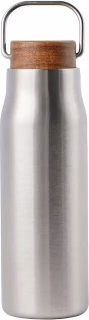 Vinga Ciro Vacuum Insulated Stainless Steel Water Bottle, Grey, 300 ml