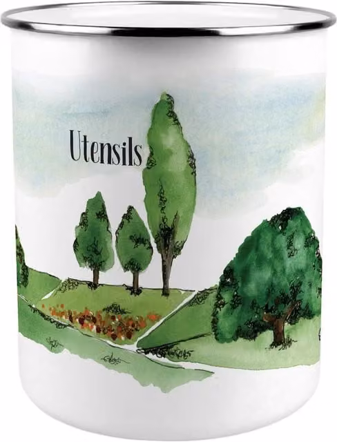 Purely Home Multicoloured Ceramic Freestanding Kitchen Utensil Holder