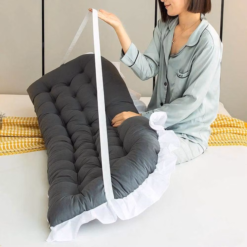 Pawnora Adjustable Backrest Pillow in Dark Grey – 4