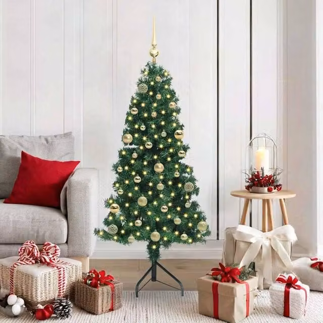 Berkfield Home Green Artificial Christmas Tree, Height: 150 cm – 1