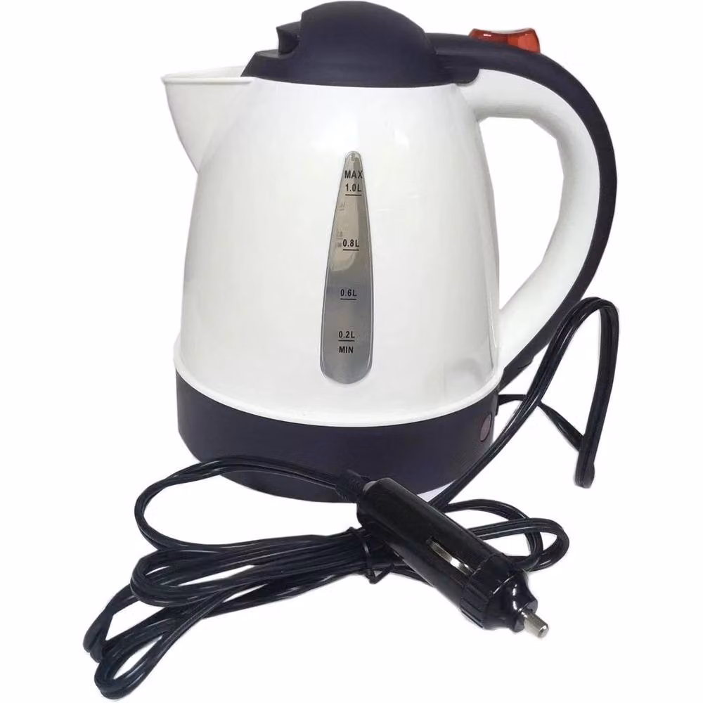 Ventryn 12V Electric Kettle for Car, Van and Camping, 1.0 l, White – 4