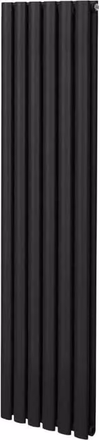 Monstershop Oval Column Radiator in Black, H 160 cm x W 36 cm – 1