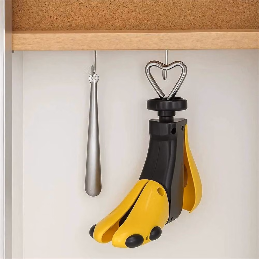 NESTLUNE Adjustable Shoe and Boot Instep Extender Stretcher in Yellow – 2