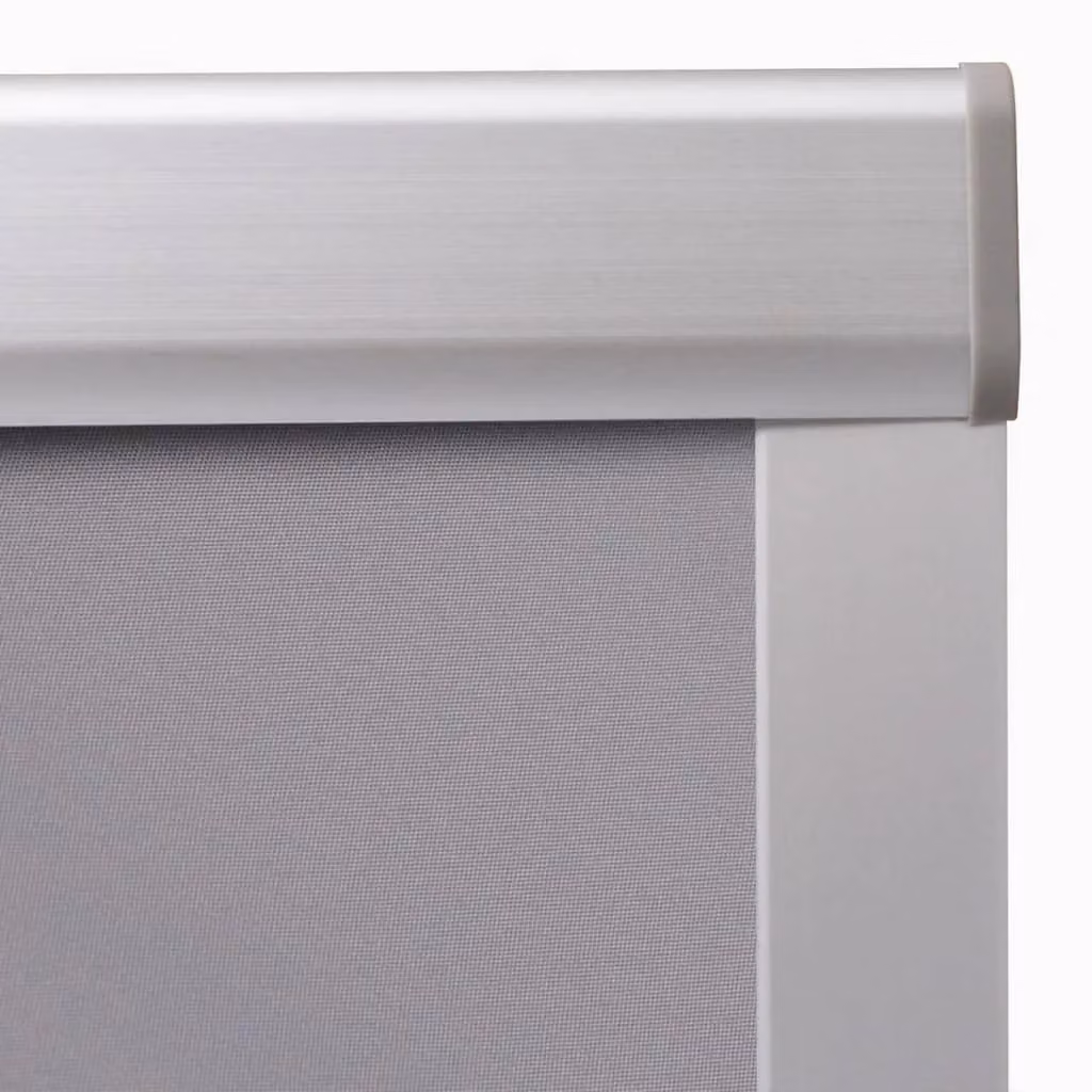 Berkfield Home Grey Blackout Thermal Insulating Roller Blind – 2