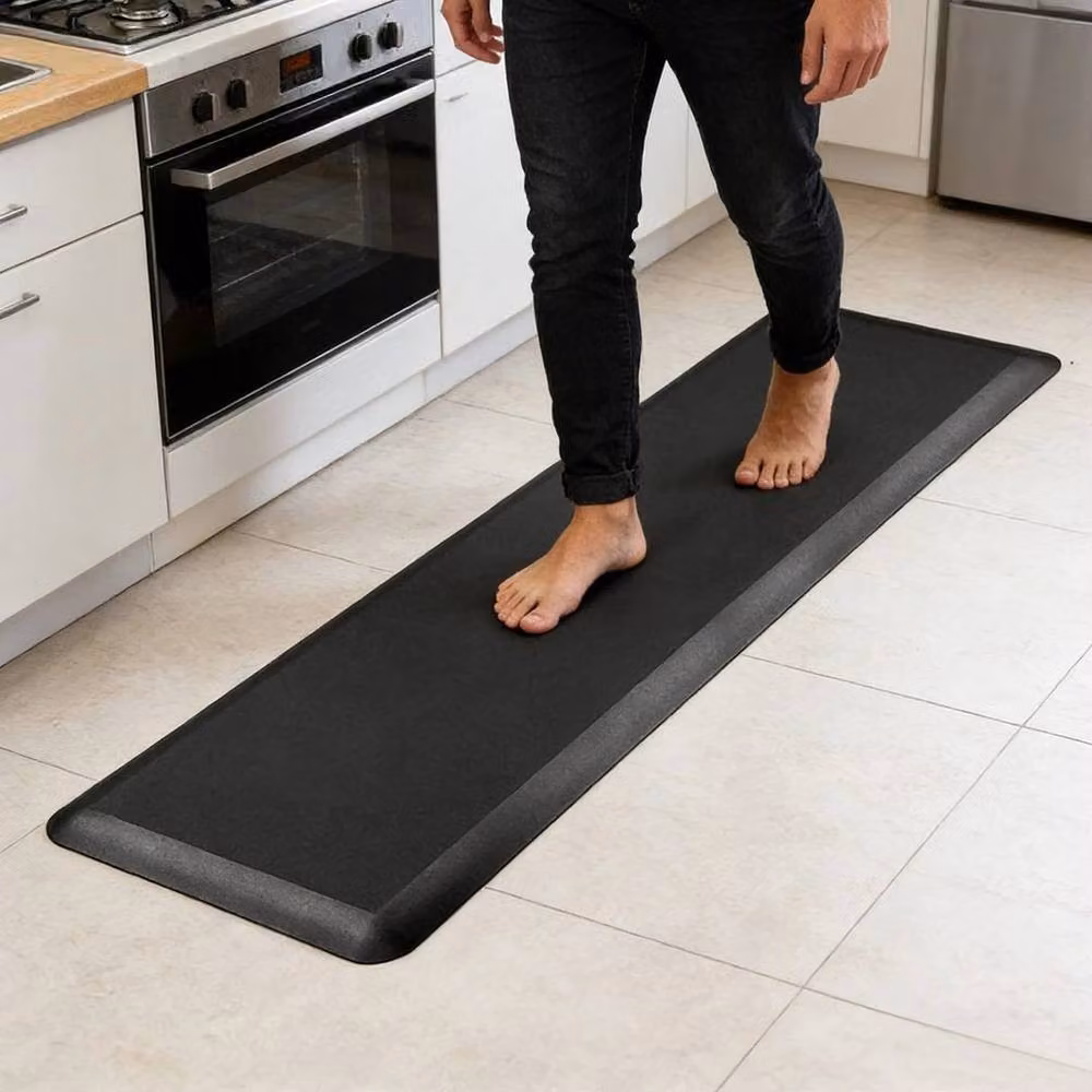 EONLION Black Anti Fatigue Kitchen Mat, W/D: 44 x 120 cm – 5
