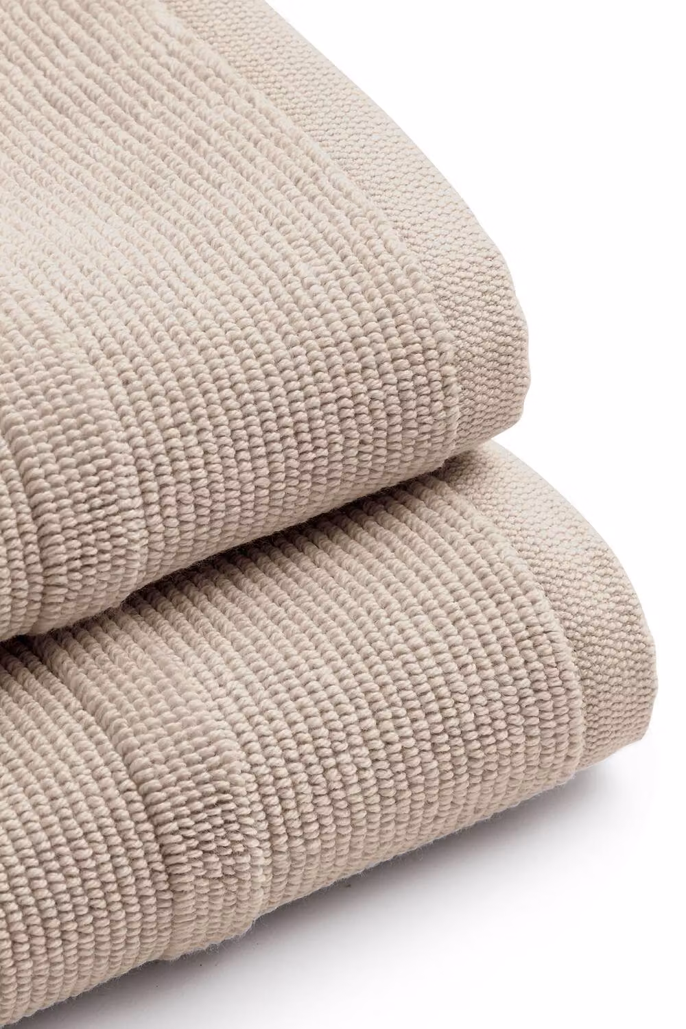 Christy Highgate Ribbed Turkish Cotton Textured Towels in Beige – 3