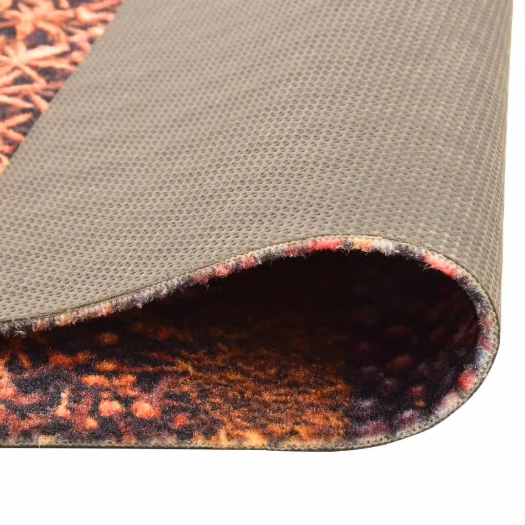 Berkfield Home Spice Washable Non-Slip Kitchen Floor Mat, Multicolour, W: 60 cm, L: 180 cm