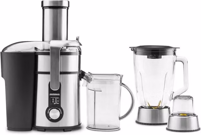 Gastroback Design Multi Juicer Digital Pro Centrifugal Juicer in Silver
