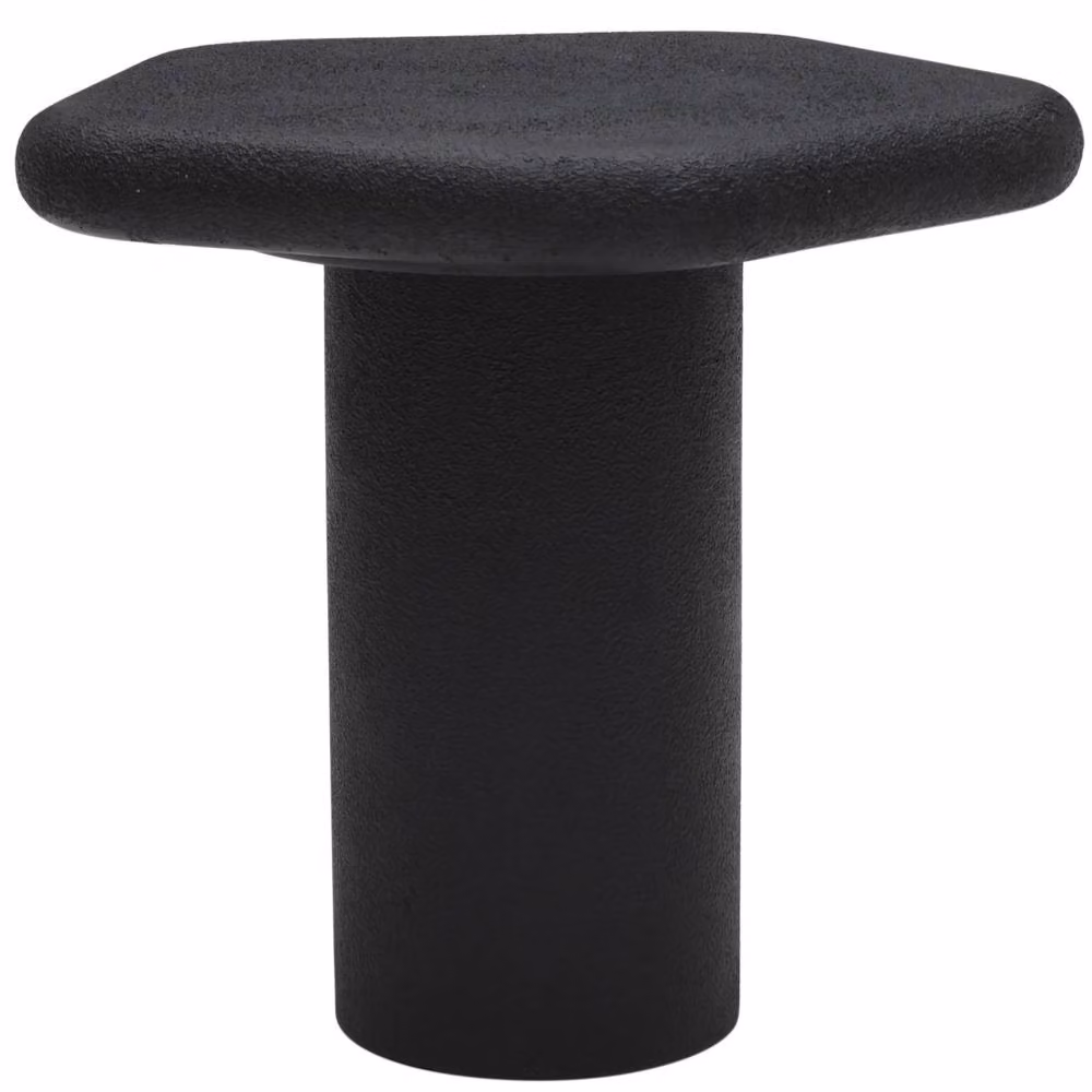 IH Design Baneza Pentagon Shape End Table in Black – 2