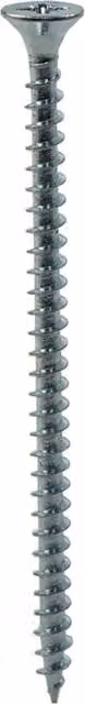 Unifix General Purpose Chippy Woodscrews Pozi CSK Head BZP CE Grey 5.0 x 30mm Box of 200