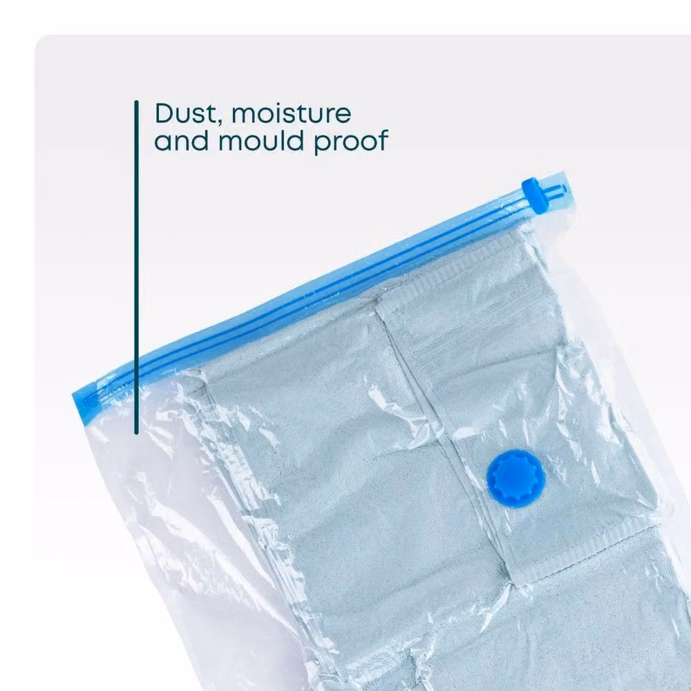 EONLION Medium Vacuum Storage Bags in Transparent Plastic, Width: 50 cm – 3