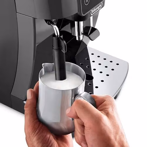 DeLonghi Magnifica Start Bean to Cup Automatic Coffee Machine with Steam Wand, Grey and Black – 4