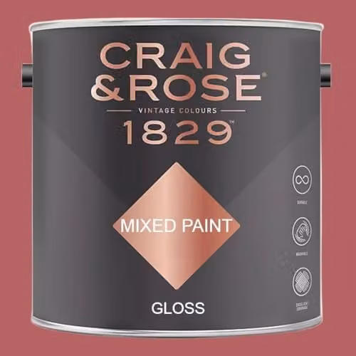 Craig & Rose 1829 Persian Rose Gloss Paint, 2.5 l