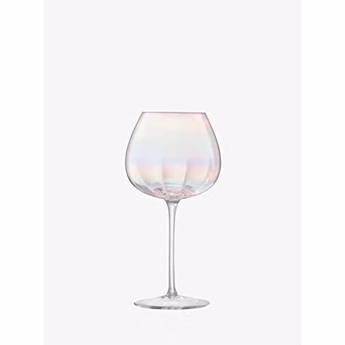 LSA International Transparent Red Wine Glass, 460 ml, Set of 2