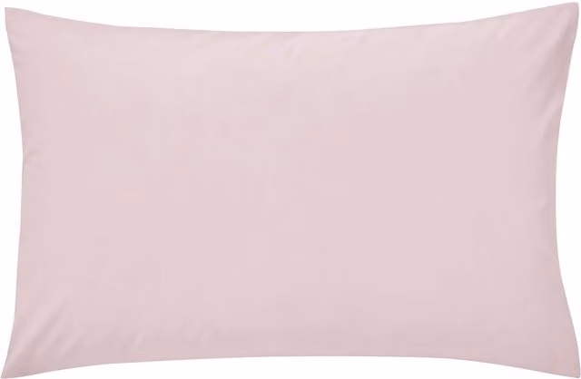 1951 50/50 Percale Standard Pillowcase, Tuberose, Pink