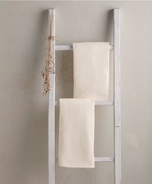 Mamas & Papas Cotton Cot Fitted Sheets, 2 Pack, Beige