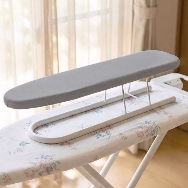 PAWNORA Extra Long Ironing Board with Steam Permeable Top in Grey