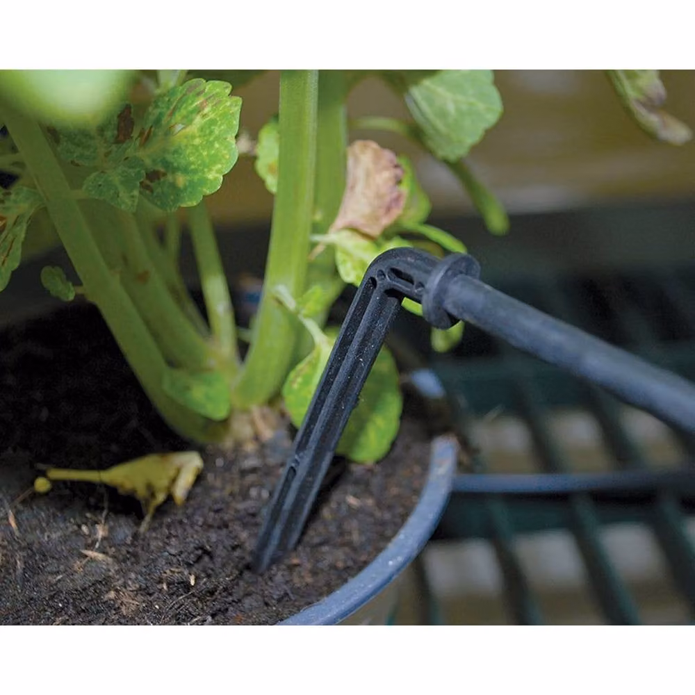 Palram Drip Irrigation Kit in Black with Tubing, Emitters, Connectors and Filter – 2