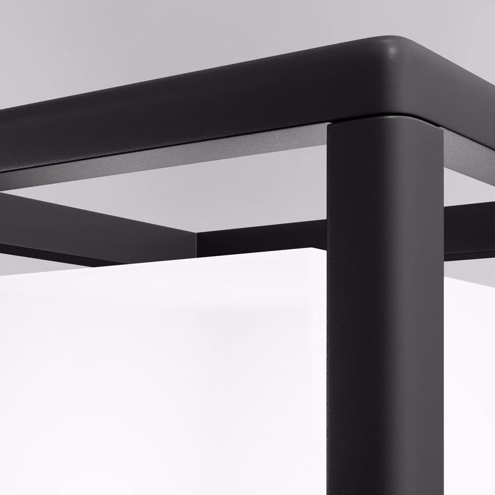Netlighting Trim Small Outdoor Pedestal Light in Grey, IP65, E27 – 2