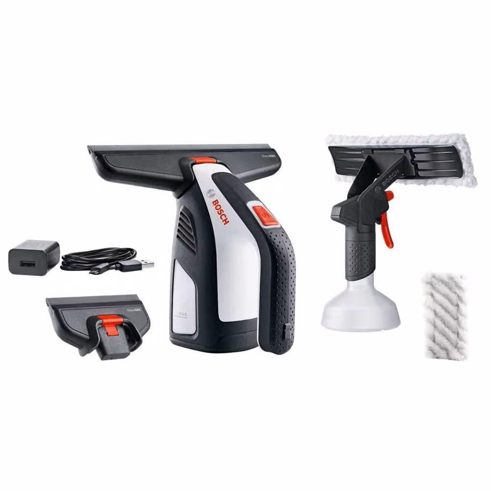 Bosch GlassVAC Cordless Rechargeable Window Vacuum Cleaner in Black – 2