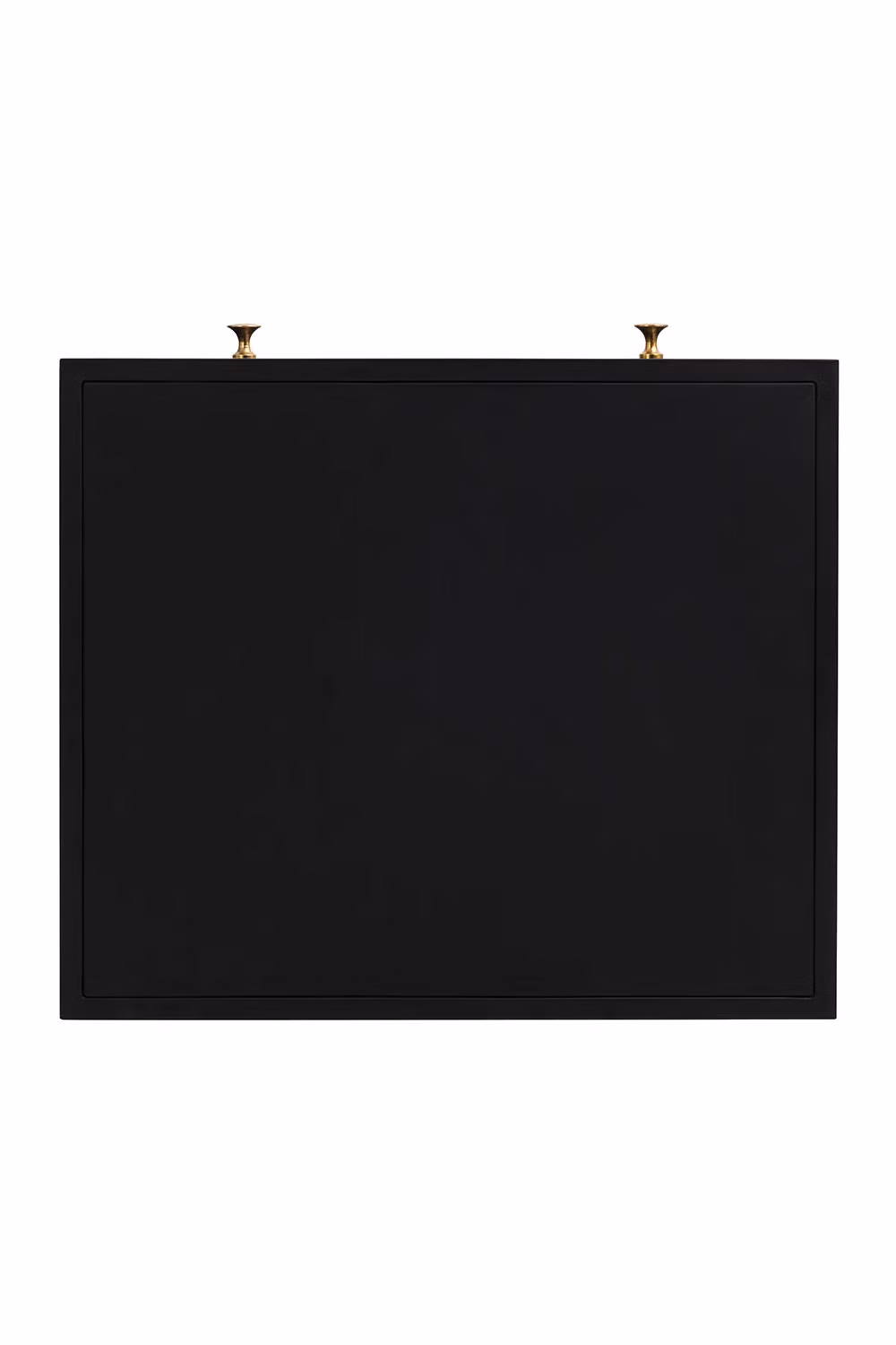 MH London Brockwell Modern Metal Bedside Table with Storage Drawer in Black and Gold – 6
