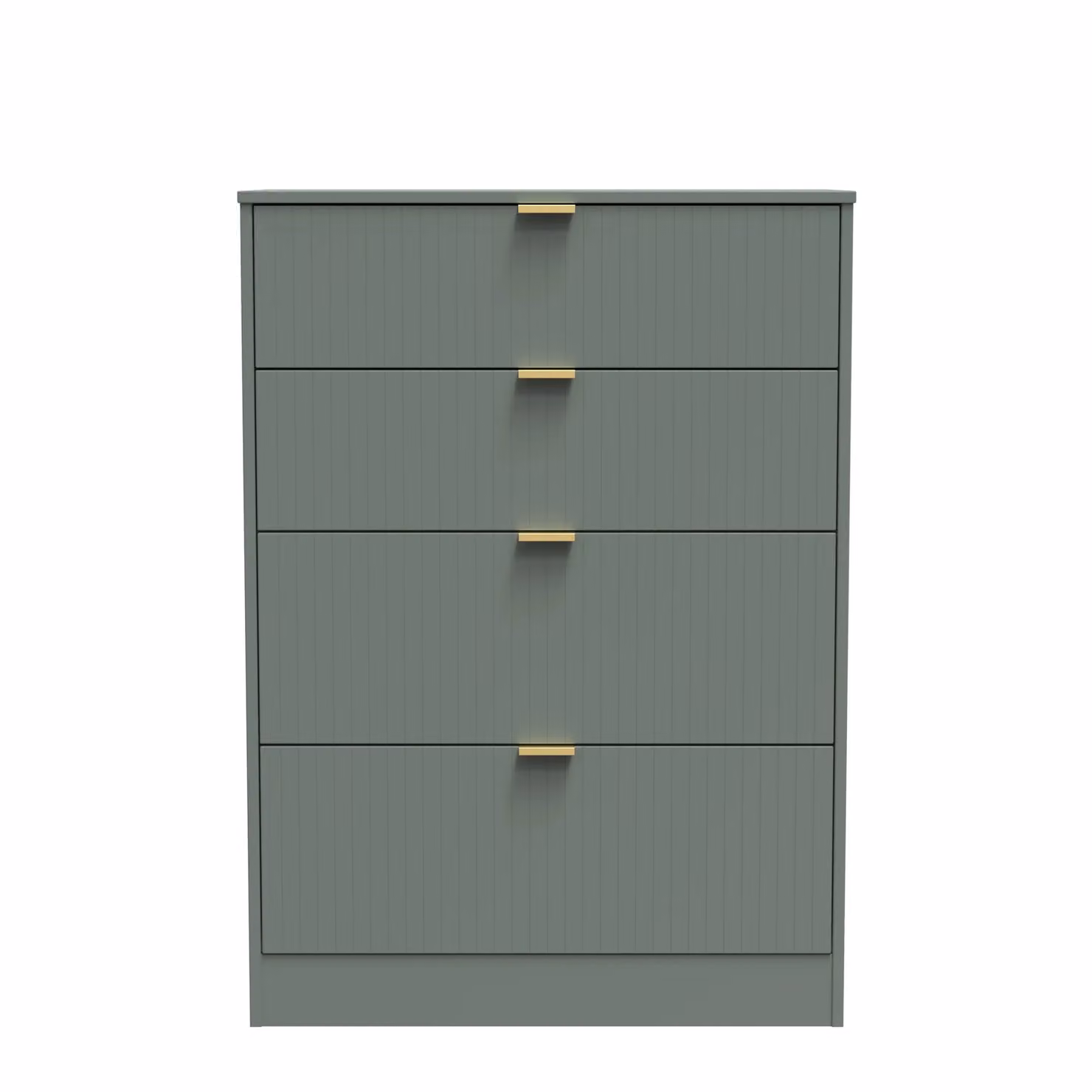 Ready Assembled 2 U Denver 4 Drawer Deep Chest in Pale Green – 2