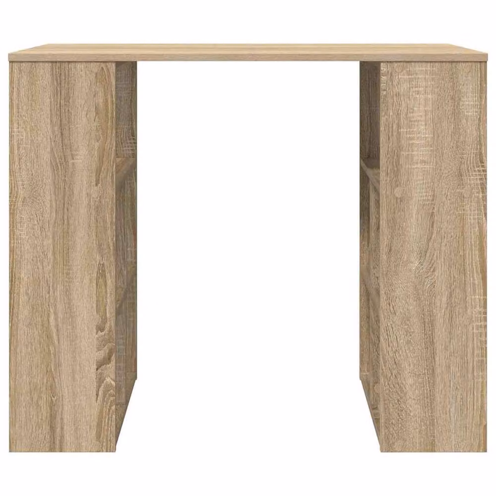 Berkfield Home Modern Corner Desk in Sonoma Oak Brown MDF – 4
