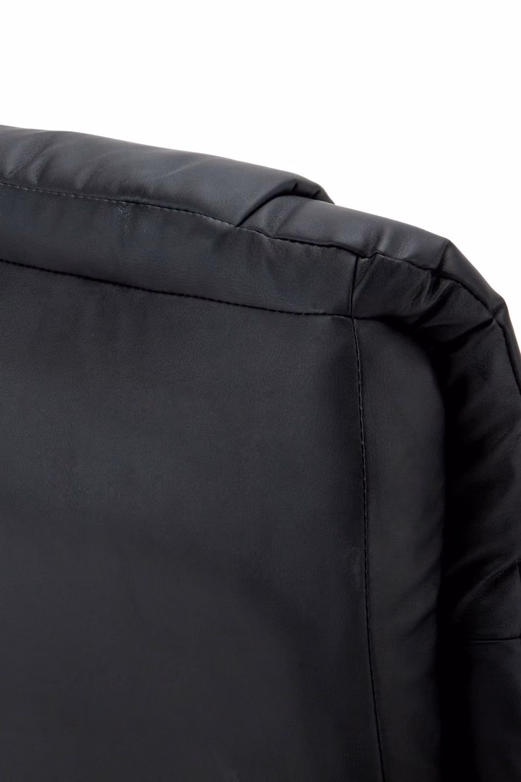More4Homes Sorento Black Bonded Leather Swivel Recliner Armchair with Footstool – 4
