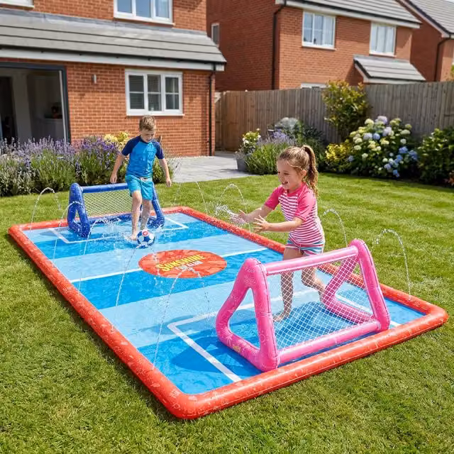 Sunshine Fun Club Football Slip N Slide, Multicolour