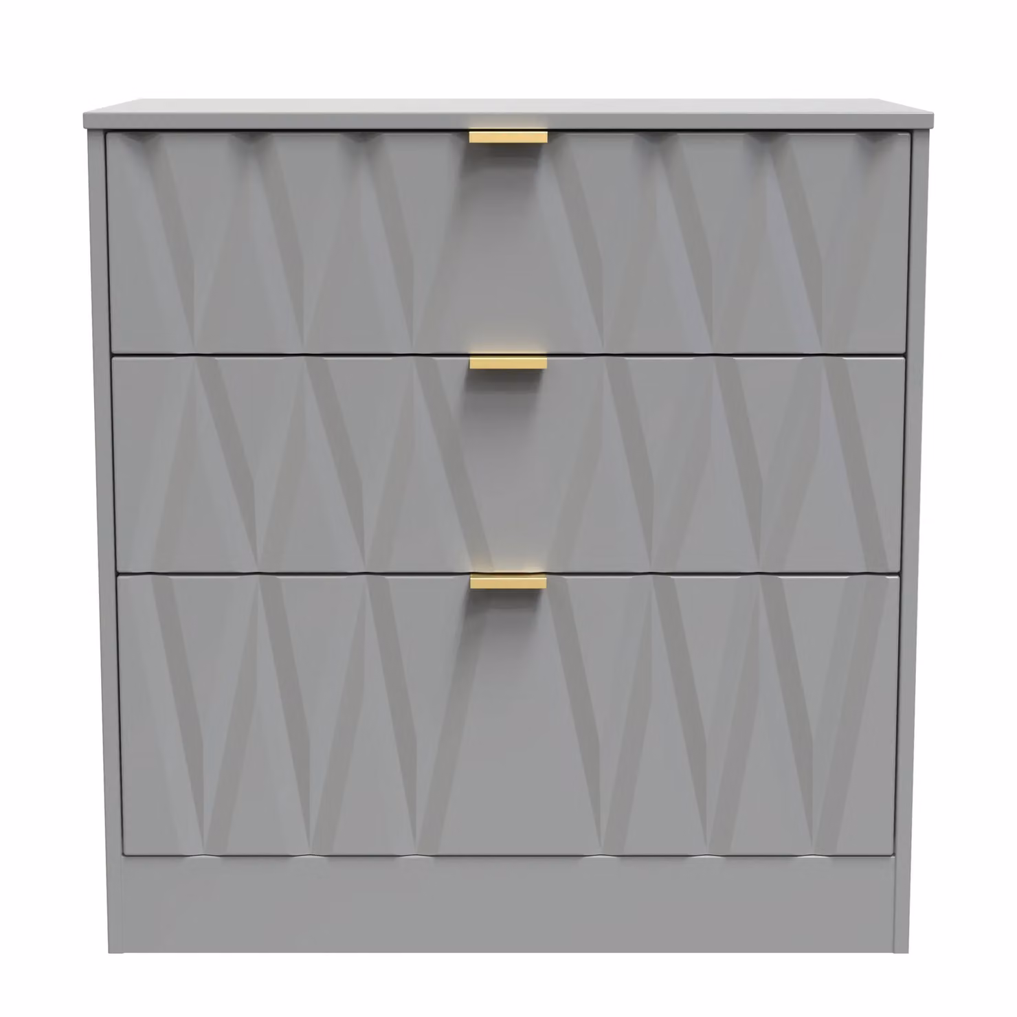 Ready Assembled 2 U Washington 3 Drawer Deep Chest in Grey – 2
