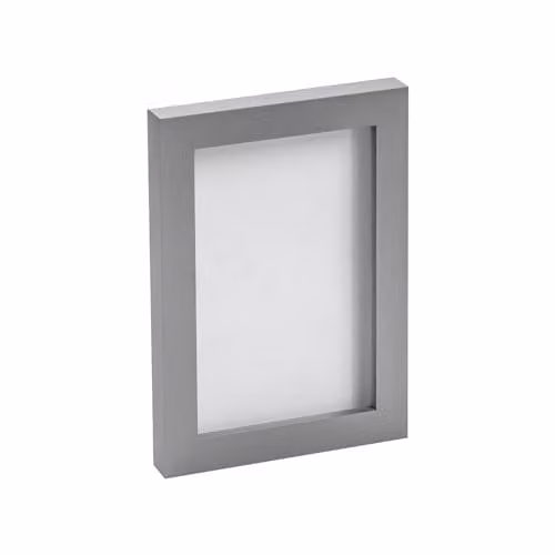 Nicola Spring Rectangular Single Photo Frame in Grey, Fits 10 x 15 cm – 1
