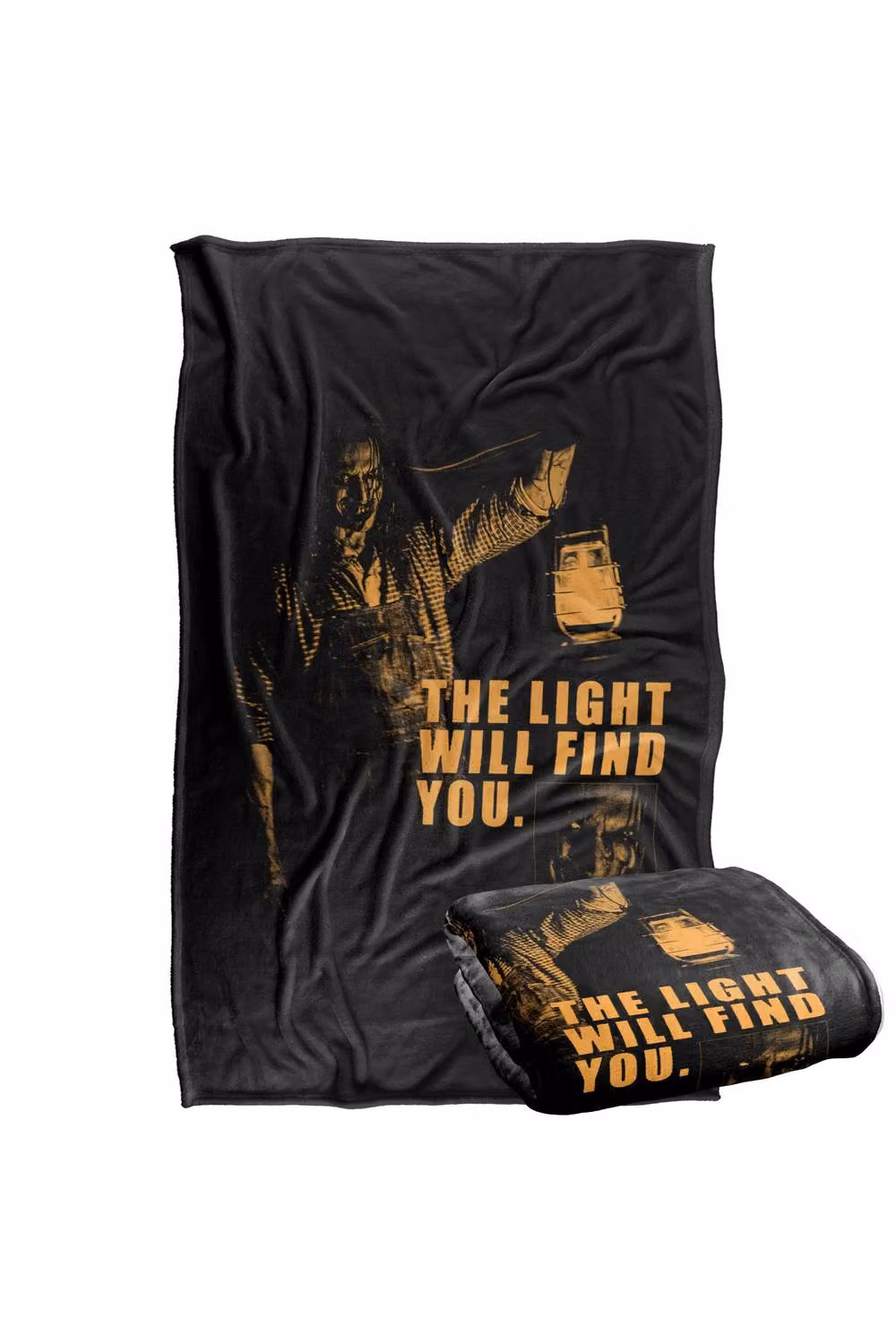 Warner Bros. The Conjuring Last Rites The Light Will Find You Silky Touch Super Soft Fluffy Polyester Blanket in Black and Multicolour, Size: Extra Large – 2