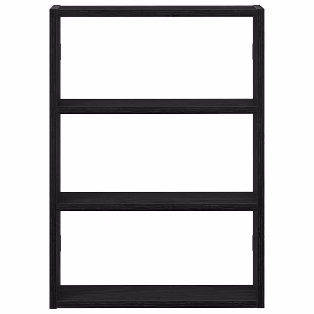 Berkfield Home Black Wall Mounted Shelf, W/D/H: 60 x 43 x 9 cm – 4
