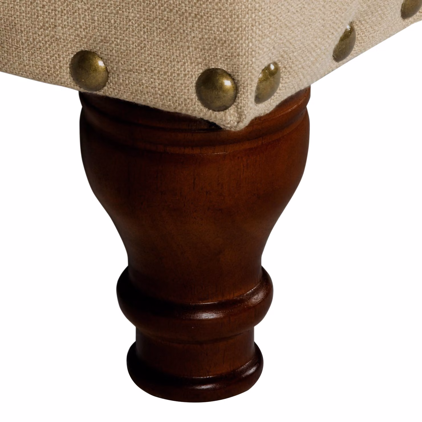 Luxor Living Chelsea Storage Ottoman Bench in Tan Fabric – 5