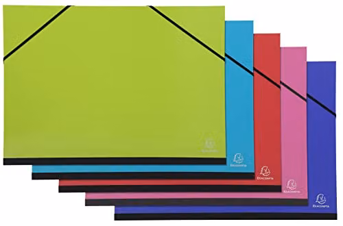 Exacompta Iderama A3 Drawing Board with Elastic Bands and White Paper, W: 45 cm, H: 32 cm