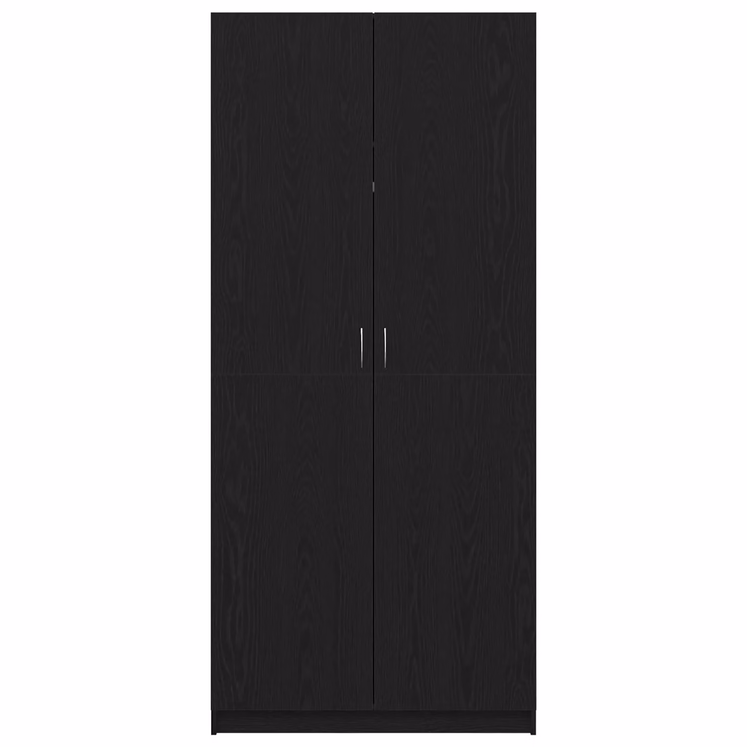 Berkfield Home Black Oak Wardrobe, W/D/H: 90 x 52 x 200 cm – 3