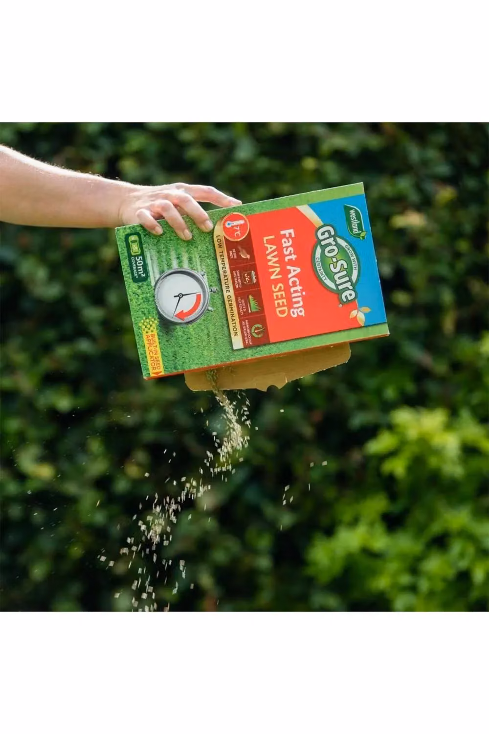 Gro-sure Fast Acting Pelleted Lawn Grass Seed, 1.5 kg, Covers 50 m2 – 5