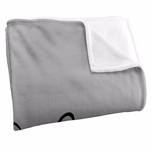 LOGOVISION Looney Tunes Super Soft Fleece Throw Blanket, Multicolour and White, W: 152 cm, D: 127 cm – 2
