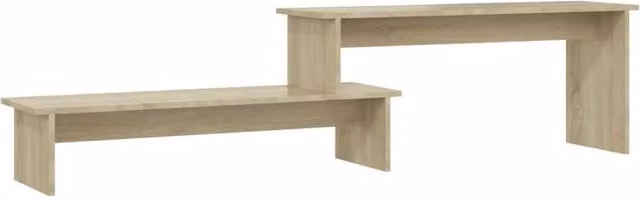 Berkfield Home TV Cabinet in Sonoma Oak, Brown, W/D/H: 180 x 30 x 43 cm