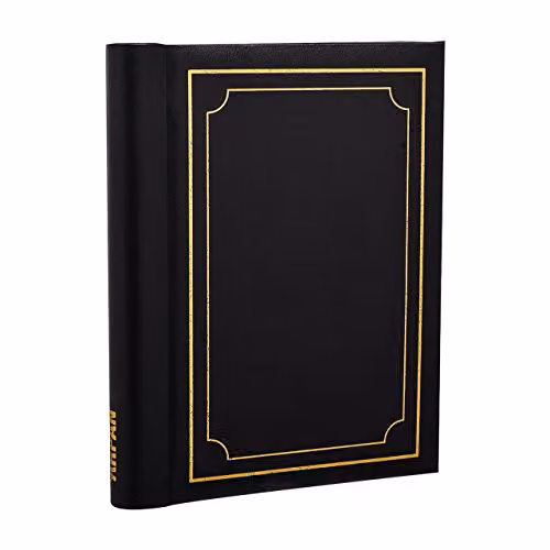 Arpan 2 Pack of Self Adhesive Large Photo Albums with Wiro Binder in Blue – 5