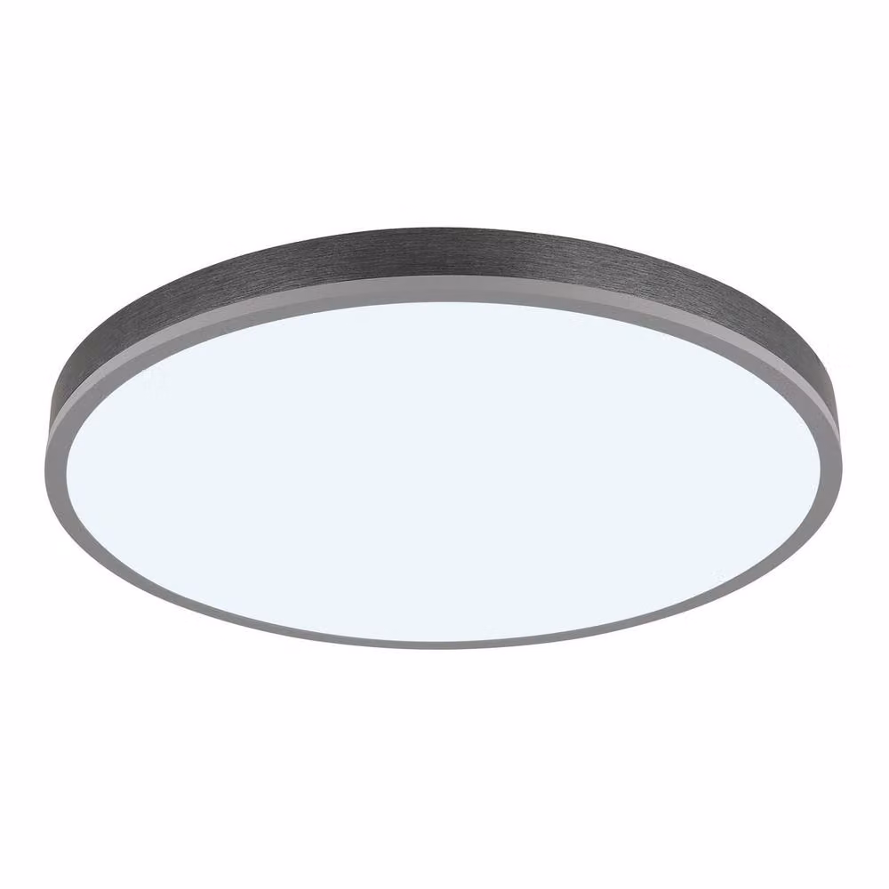 Netlighting Doro LED Ceiling Light in Silver, Dimmable with Remote Control and Timer – 2