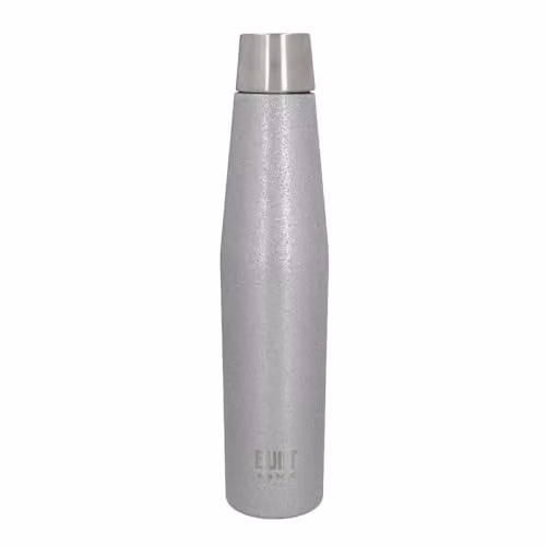 Built Apex Insulated Stainless Steel Water Bottle with Leakproof Perfect Seal Lid, Silver, 540 ml – 1