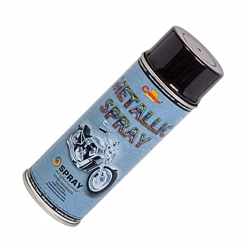 Sola Black Metallic Acrylic Spray Paint, 2 x 400 mL, Gloss Finish for Metal and Wood – 3