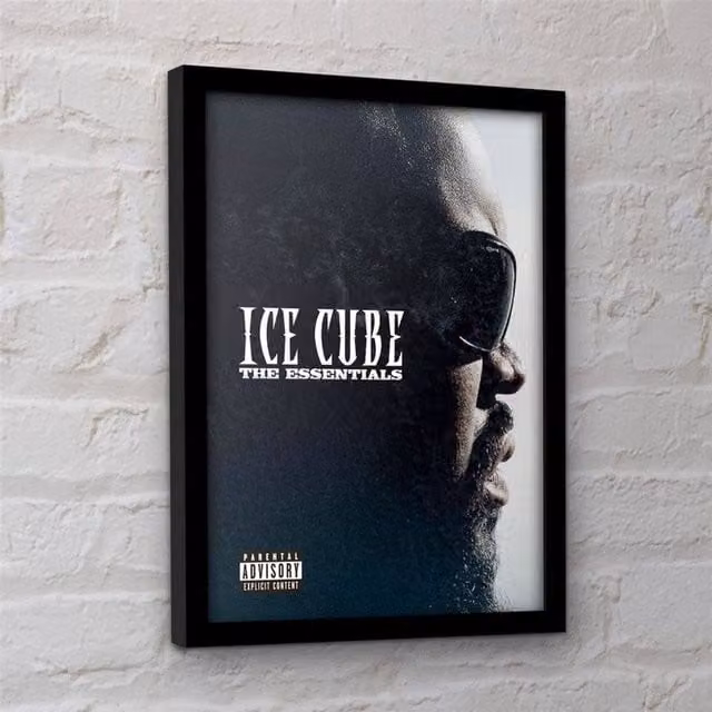 Ice Cube The Essentials Multicolour Framed Paper Poster – 1