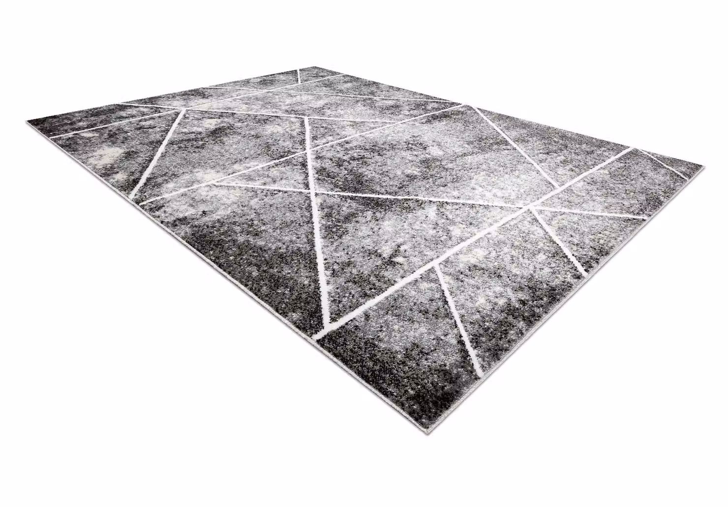 RugsX Mateo Grey Geometric Modern Rug, W: 120 cm, L: 170 cm – 3