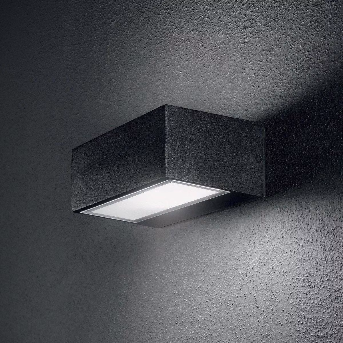 Netlighting Modern Black Outdoor Twin Up Down Wall Light with Glass and G9 Bulb, IP44 Rated – 2