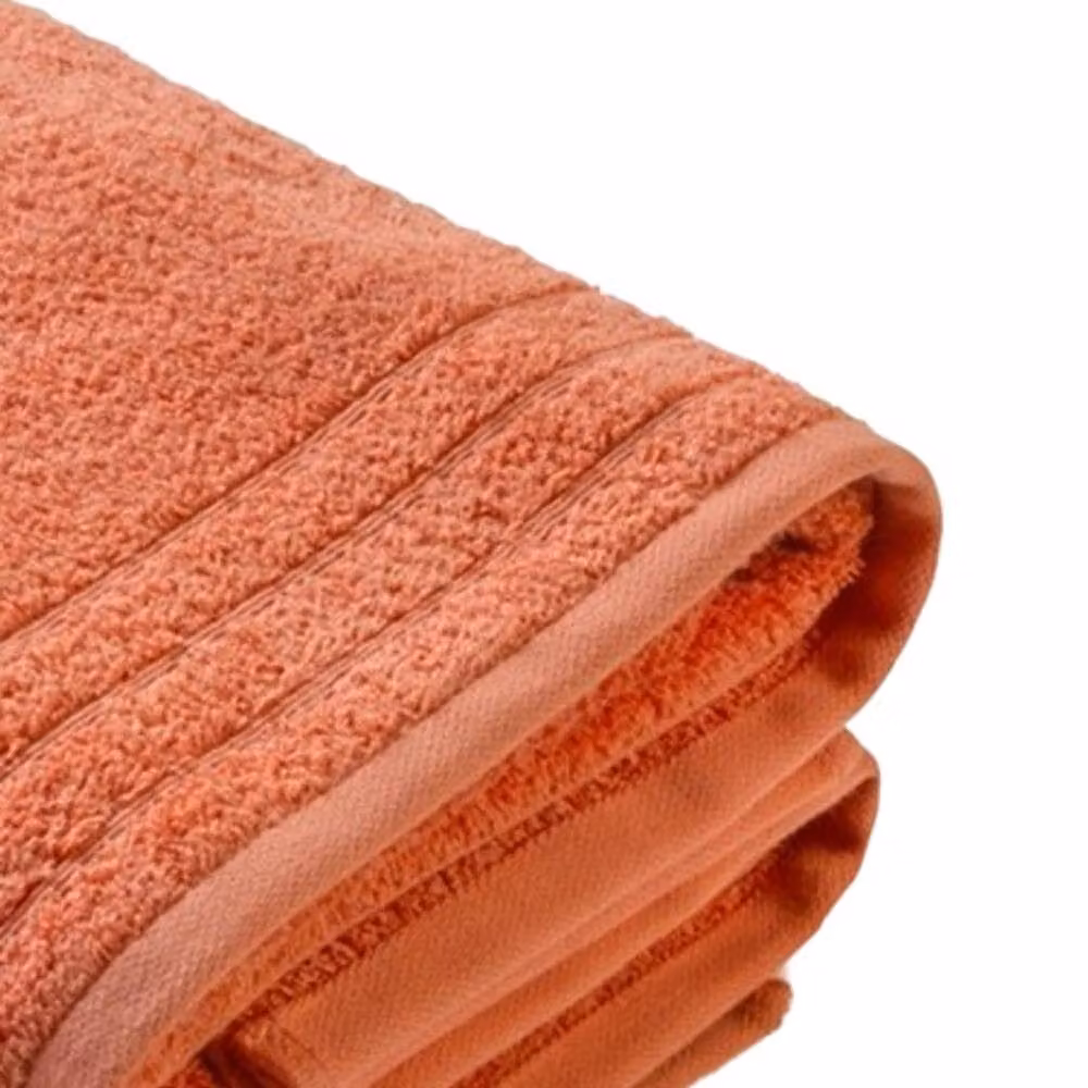 ARTG Fluffy Cotton Terry Bath Towel in Pink, W: 140 cm x H: 70 cm x D: 0.7 cm – 2