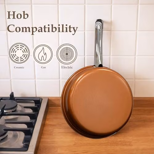 Carter & Clay 9 Piece Non-Stick Cookware Set in Copper – 4