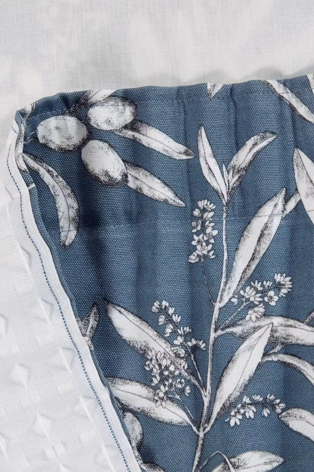 Sundour Aviary Floral Pencil Pleat Curtains, Blue, W: 117 cm, Drop: 229 cm – 3