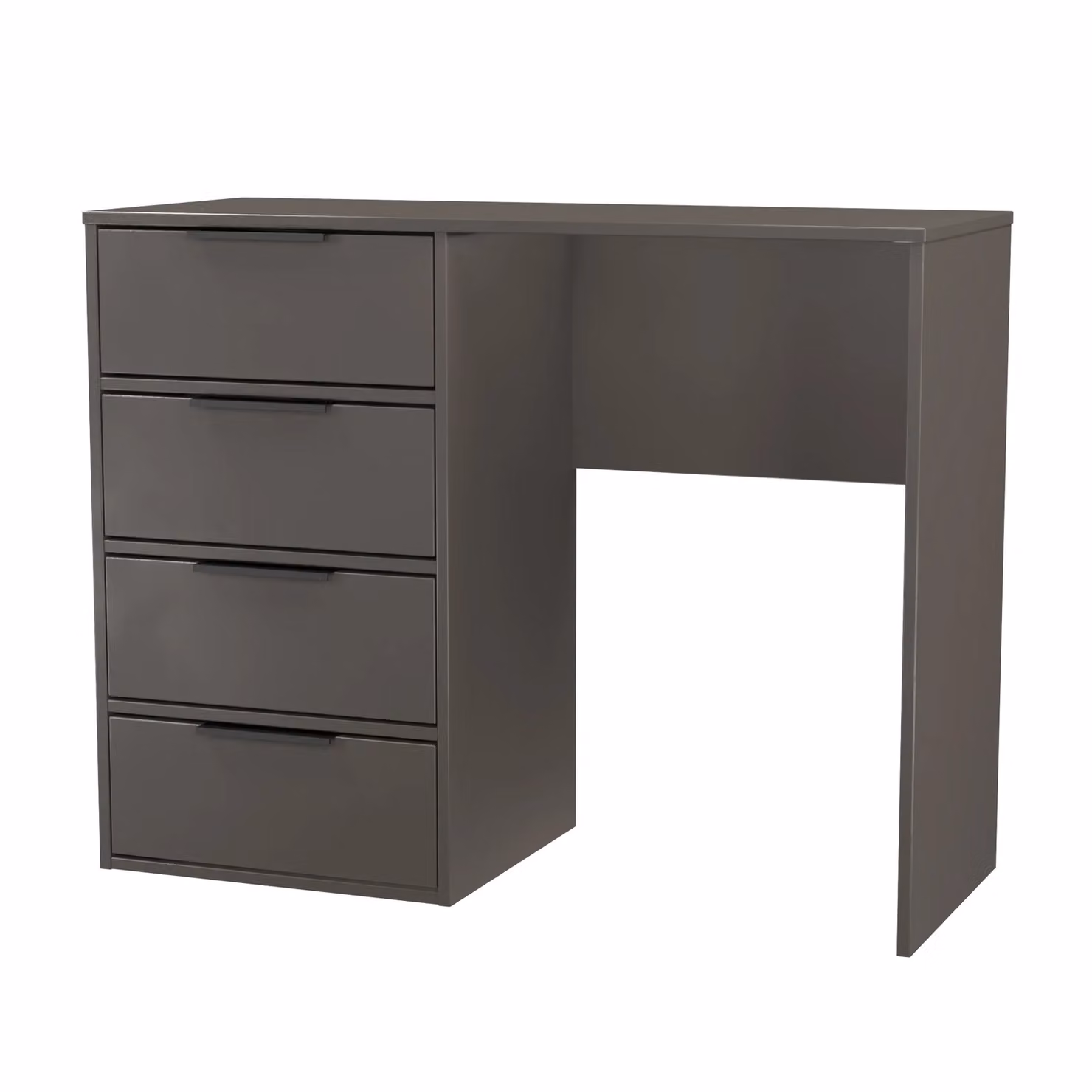 Ready Assembled 2 U Fuji 4 Drawer Vanity in Dark Grey – 2